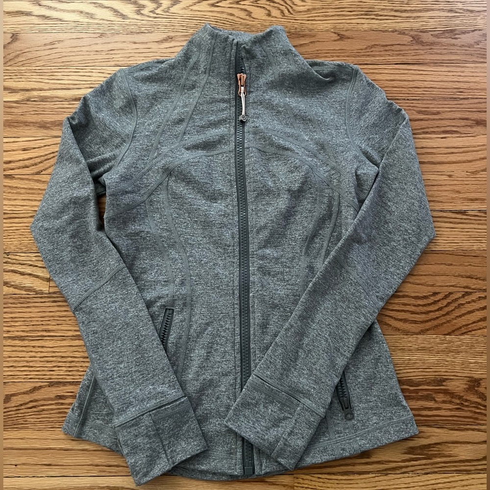 Gray Athletic define Lululemon Jacket